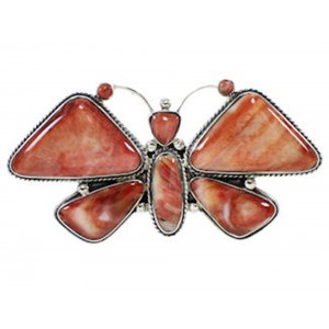 Jewelry Large Statement Oyster Shell Butterfly Ring Size 8-1/4 PS72889