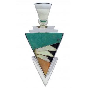 Multicolor Sterling Silver Jewelry Pendant PX30533
