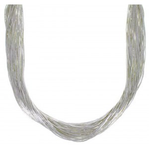 Liquid Sterling Silver 50 Strands 16" Necklace Jewelry LS5016