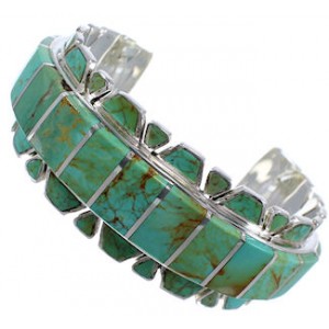 Southwest Silver Turquoise Jewelry Cuff Bracelet TX40644