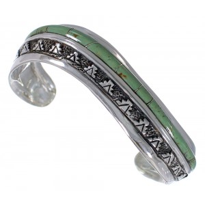 Southwest Silver And Turquoise Cuff Bracelet TX39381