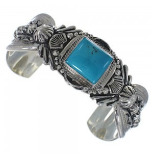 Southwest Silver Turquoise Jewelry Bracelet FX27471