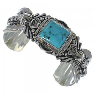 Turquoise Southwest Sterling Silver Bracelet Jewelry FX27485