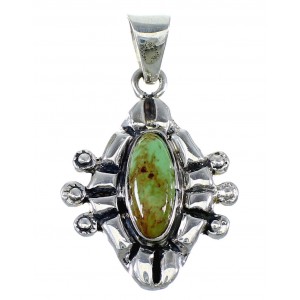 Sterling Silver Jewelry Turquoise Pendant CX46054