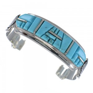 Turquoise Sterling Silver High Quality Cuff Bracelet VX63713