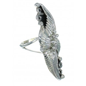 Sterling Silver Southwestern Jewelry Leaf Ring Size 6 YX82948