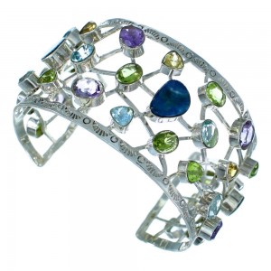 Multicolor Gem Stone Southwest Bracelet Jewelry GS57397