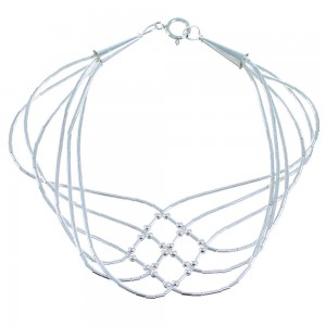 Liquid Sterling Silver Basket Weave Bracelet Jewelry LS179PL