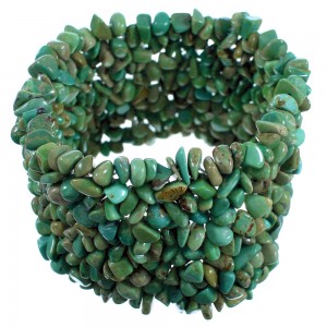 Southwestern Turquoise Bead Stretch Bracelet SX114323