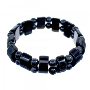 Onyx Stretch Bead Bracelet KX121031