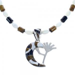 WhiteRock Multicolor Kokopelli Pendant Necklace KX121142