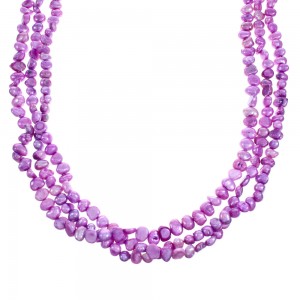 3-Strand Pink Fresh Water Pearl Twisted Bead Necklace KX121175