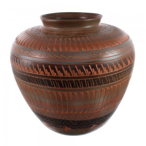 Native American Navajo Hand Crafted Pottery JX130442