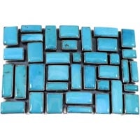 Turquoise Multiple Stone Belt Buckles