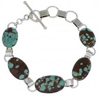 Turquoise Link Bracelets