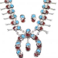 Native American Squash Necklaces