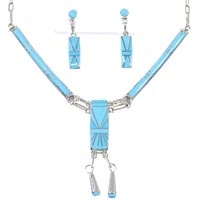 Turquoise Zuni Necklaces