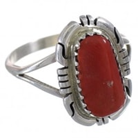 Red Coral Rings